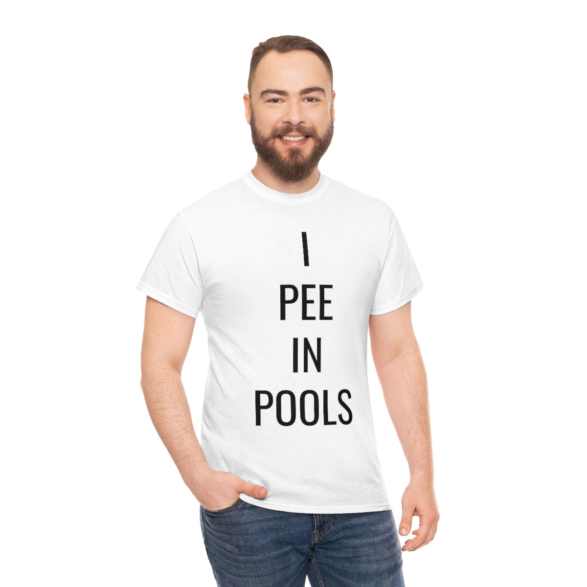 I PEE IN POOLS TSHIRT