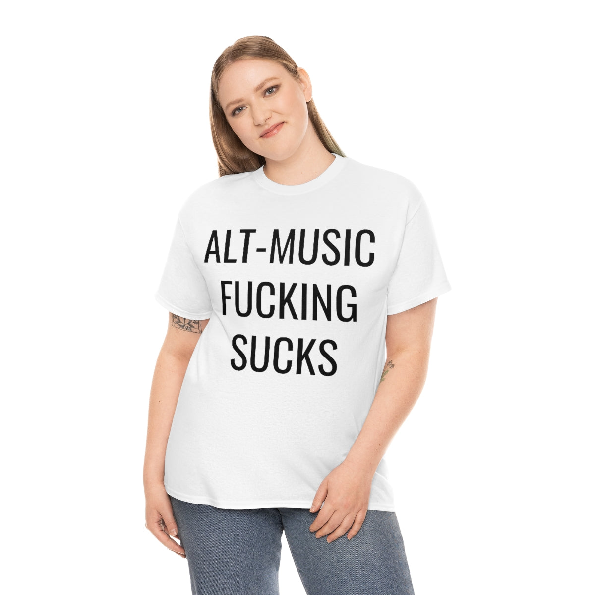 ALT MUSIC FUCKING SUCKS T-SHIRT