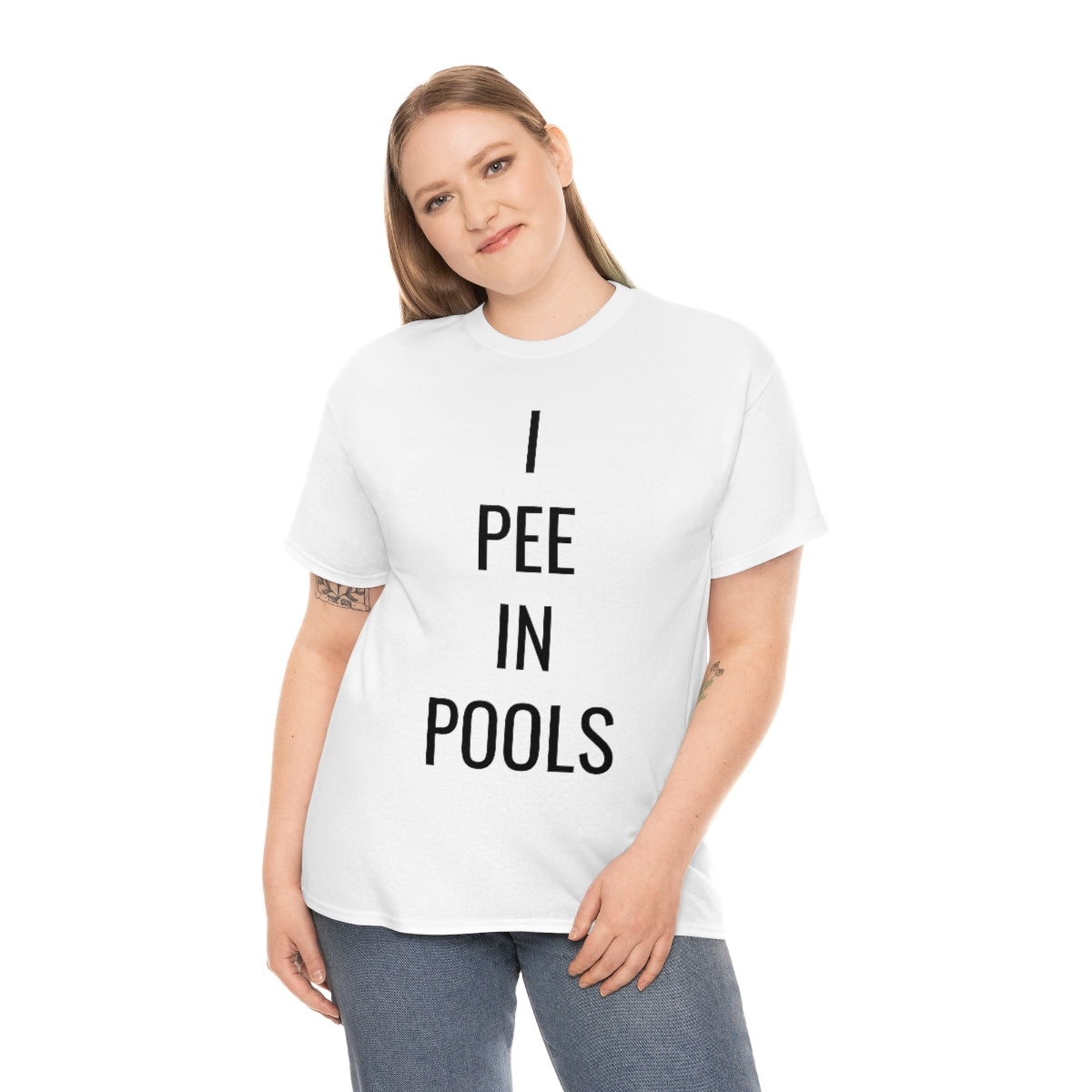 I PEE IN POOLS TSHIRT