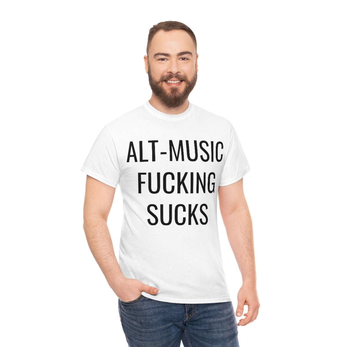 ALT MUSIC FUCKING SUCKS T-SHIRT